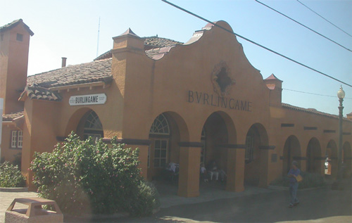 la gare de Burlingame