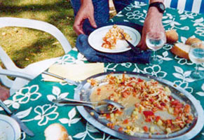 salade aux chaussettes